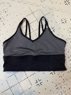 Born Primitive gray sports bra L